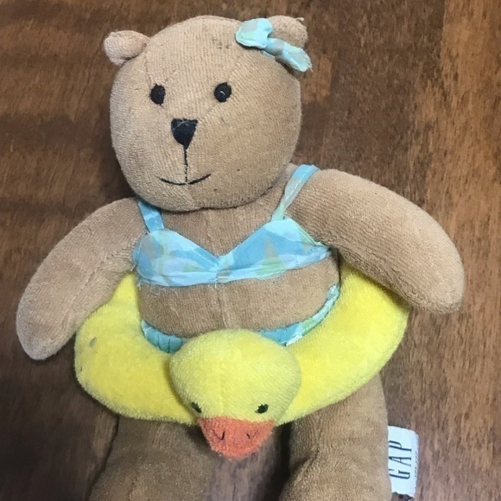 Talking stuffed bear by Gap